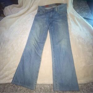 Andriano Goldschmeid Low Rise Bell Rider Straight 90s Vintage Jeans Sz 28x30